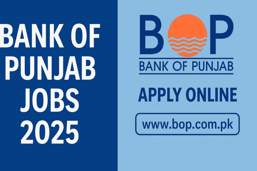 Bank of Punjab Jobs 2025