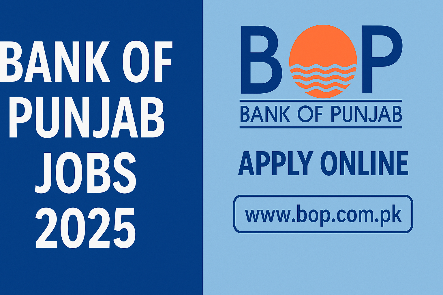 Bank of Punjab Jobs 2025