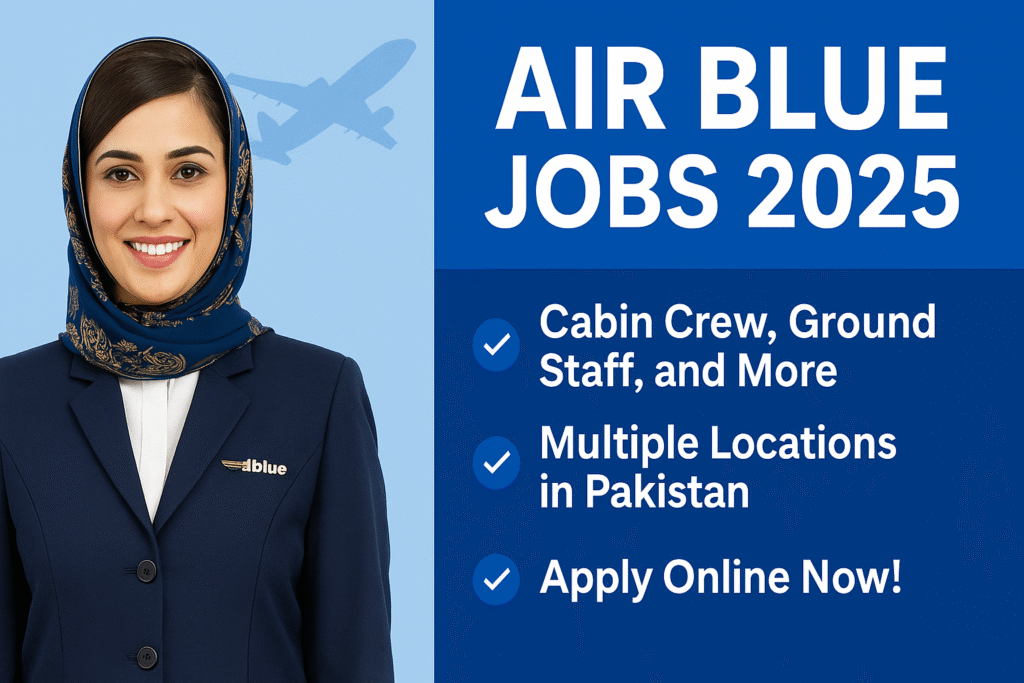 Air Blue jobs 2025