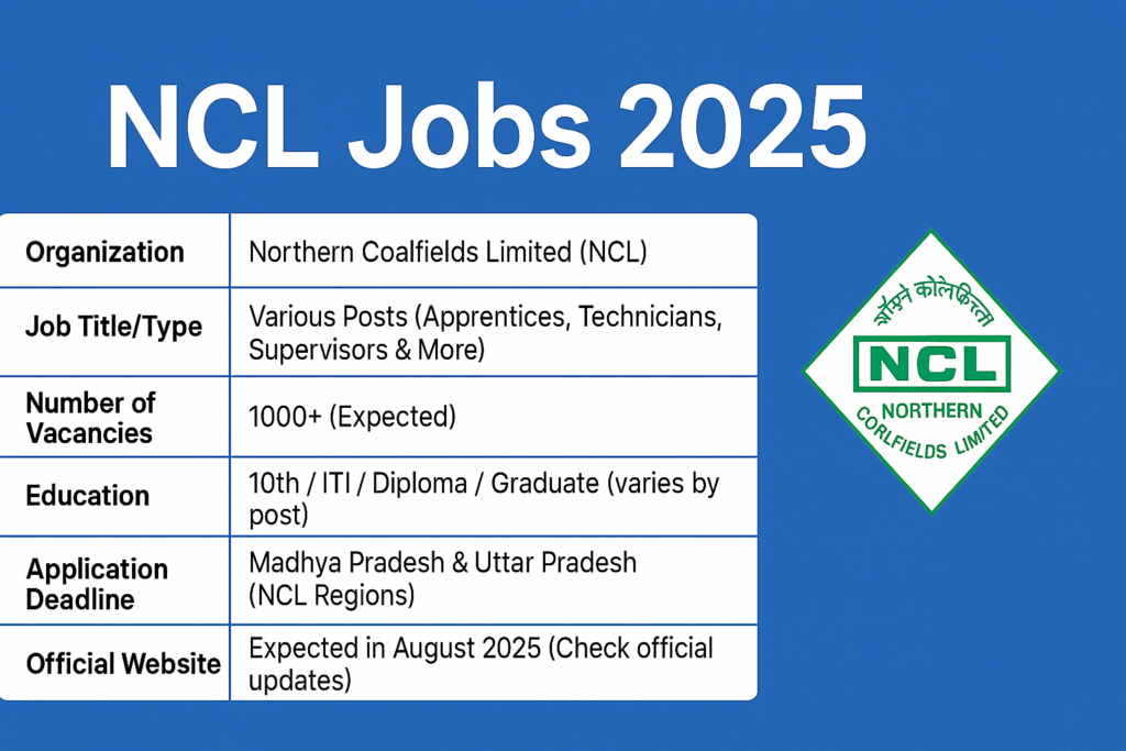 NCL Jobs 2025