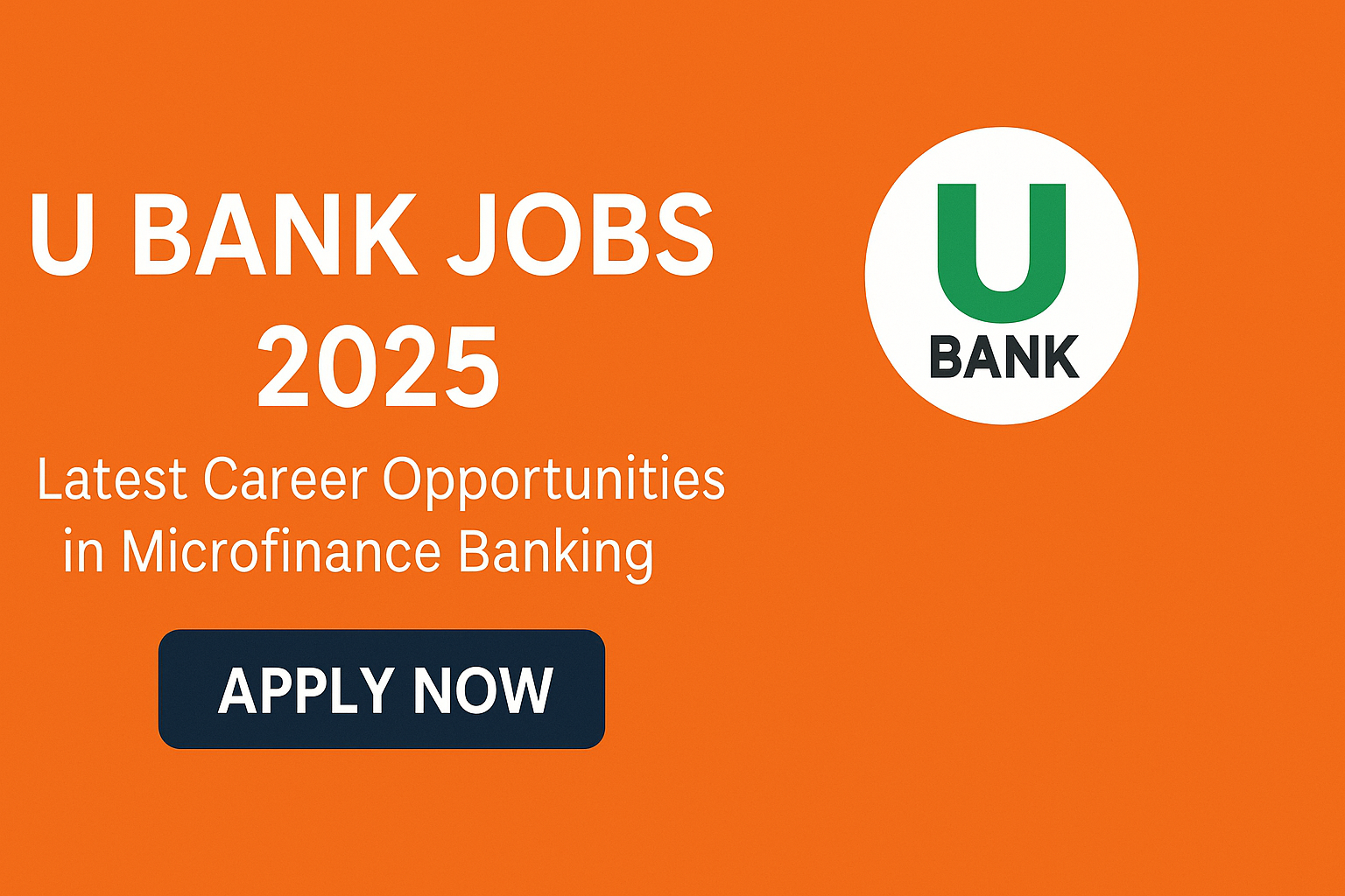 U Bank Jobs 2025