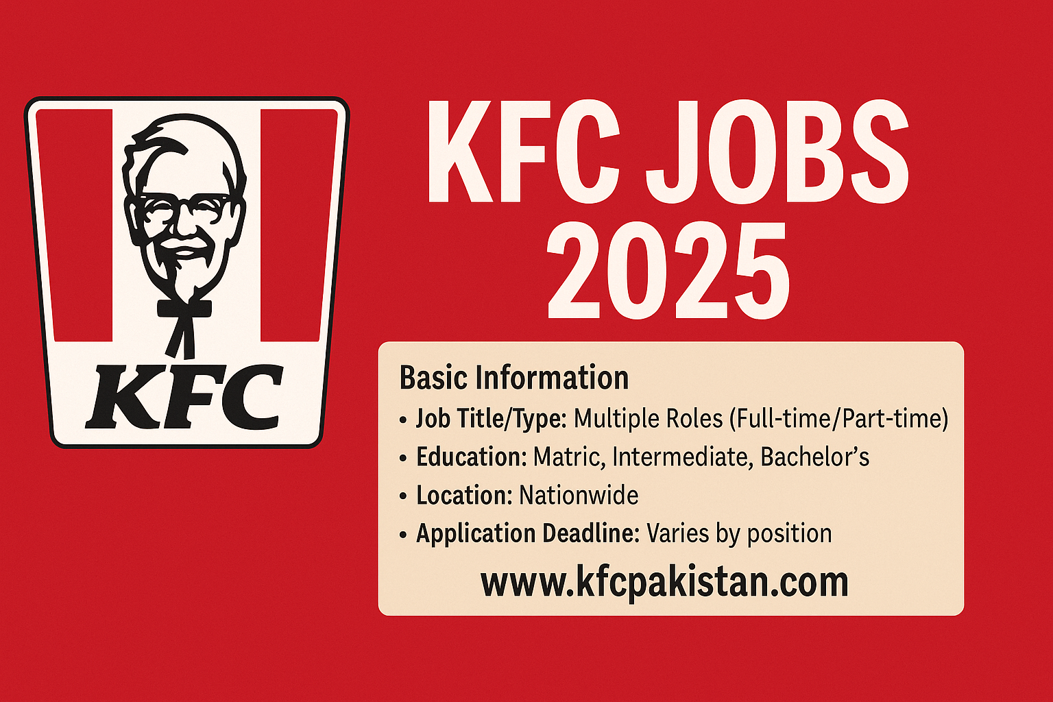 KFC Jobs 2025